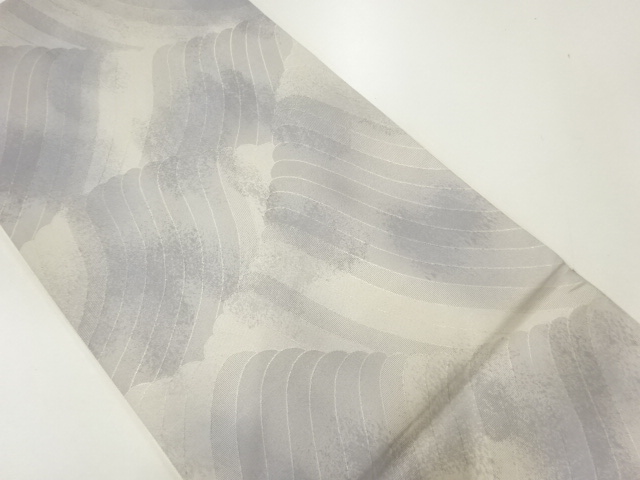 波模様織出し袋帯